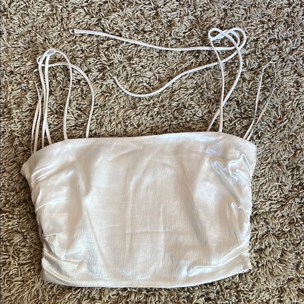 Zara White Women's Top
